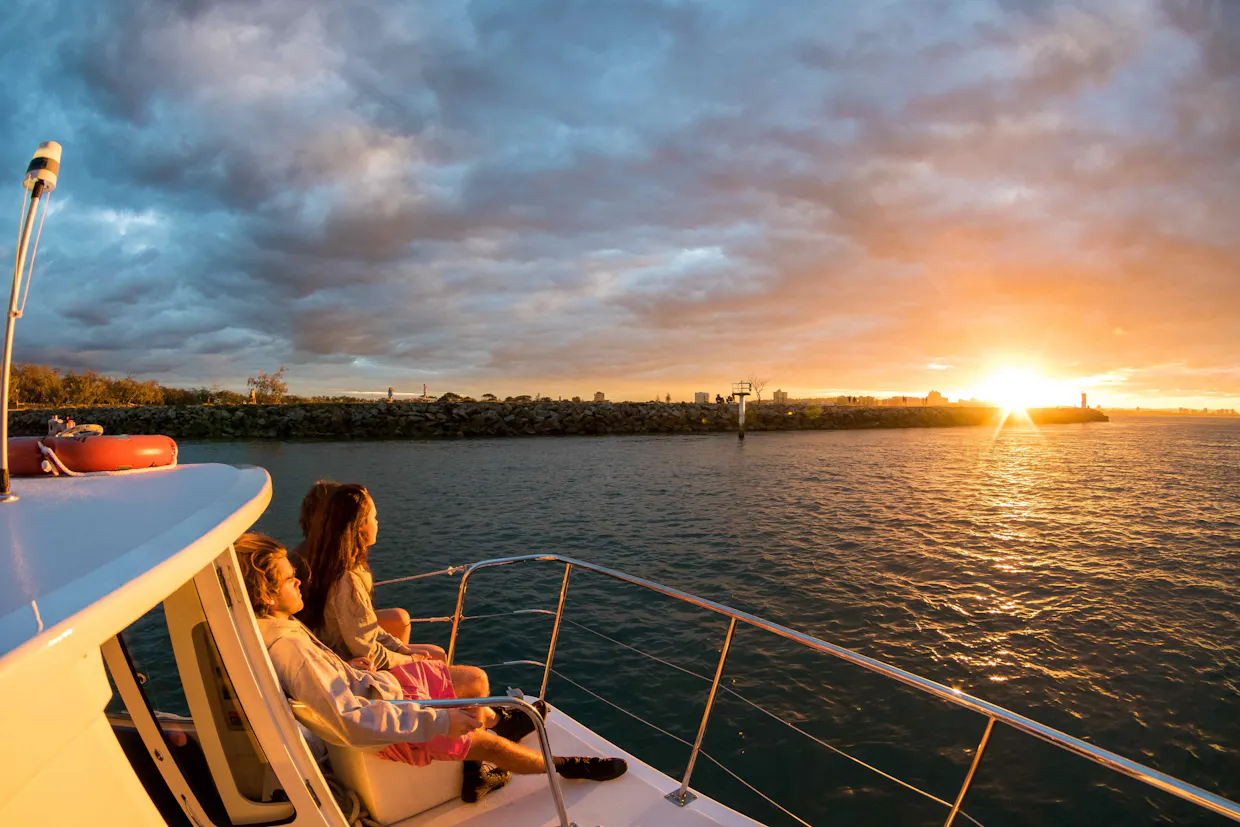 Complimentary Bottle of Bubbles on our Sunset Cruise