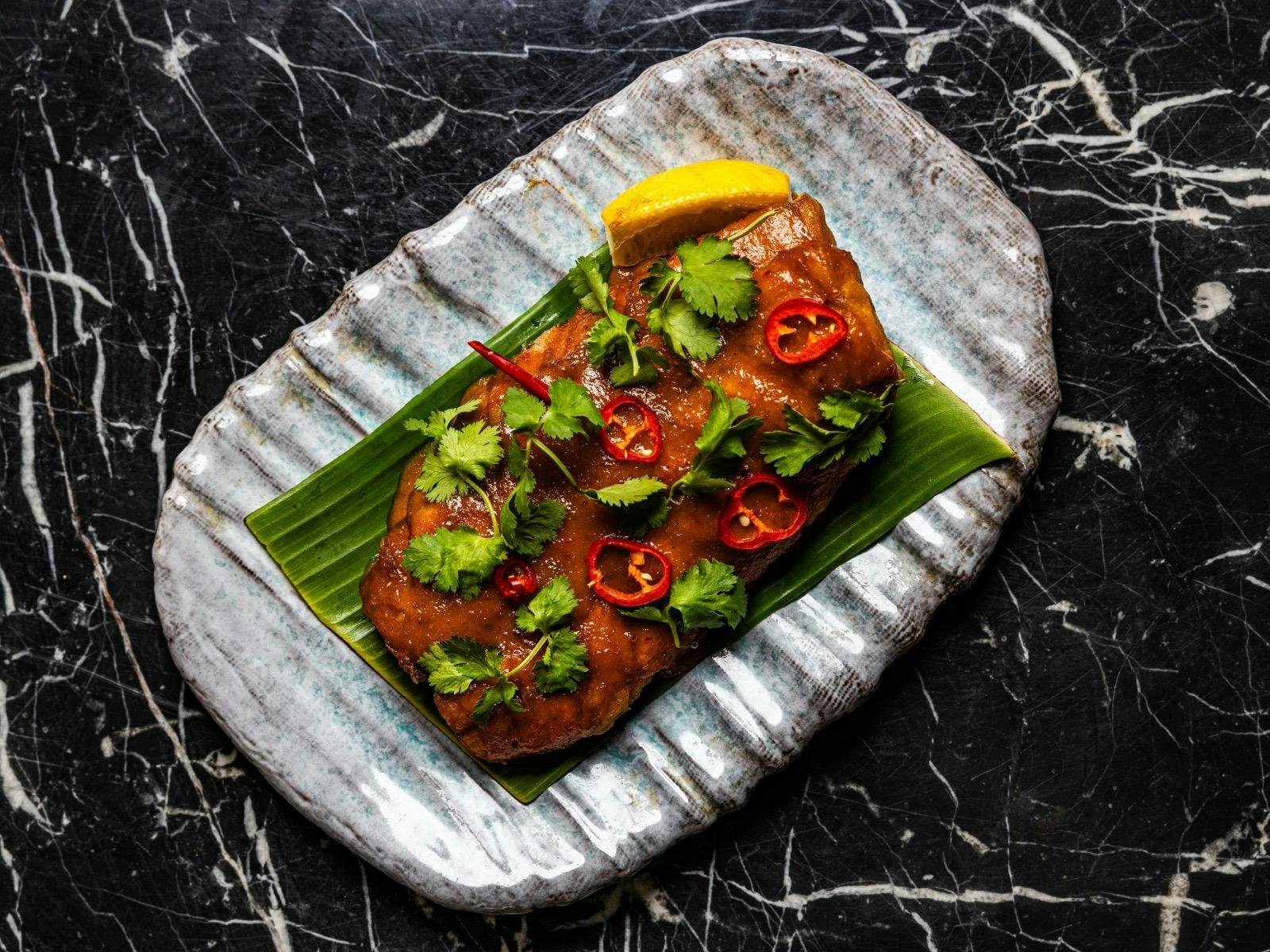 Crispy Barramundi Fillet  Luna Lu Restaurant The Rocks