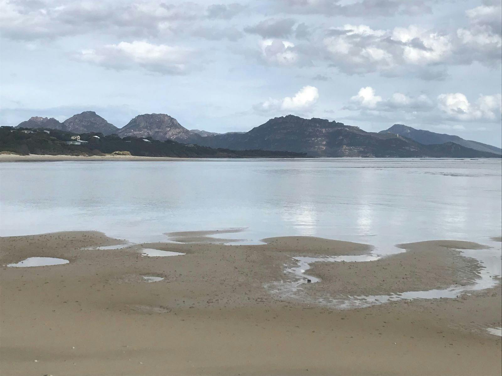 Tide flow at Moulting Lagoon