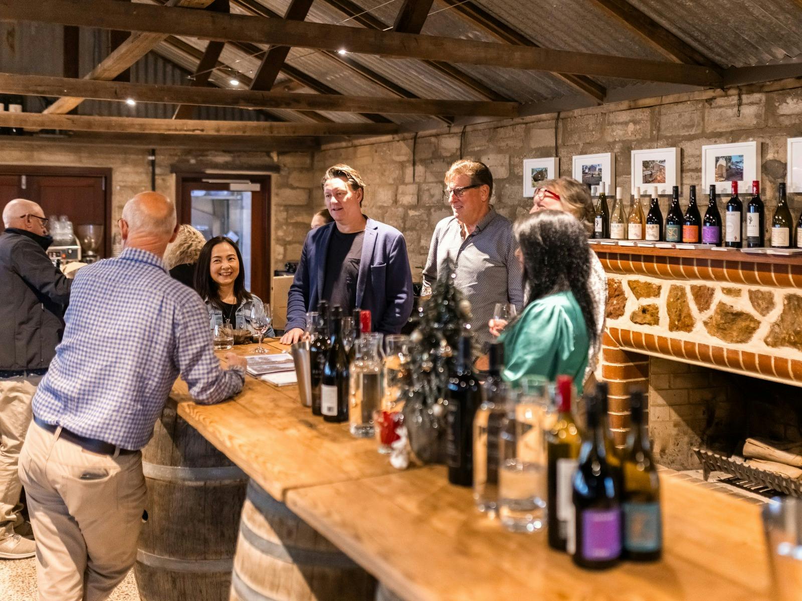 Anvers Cellar Door is housed in the original milking shed on our historic property