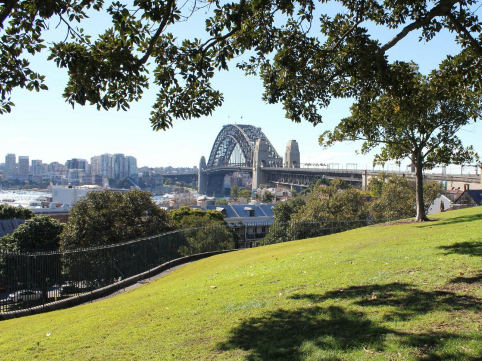 Sydney New Year's Eve at Observatory Hill Park