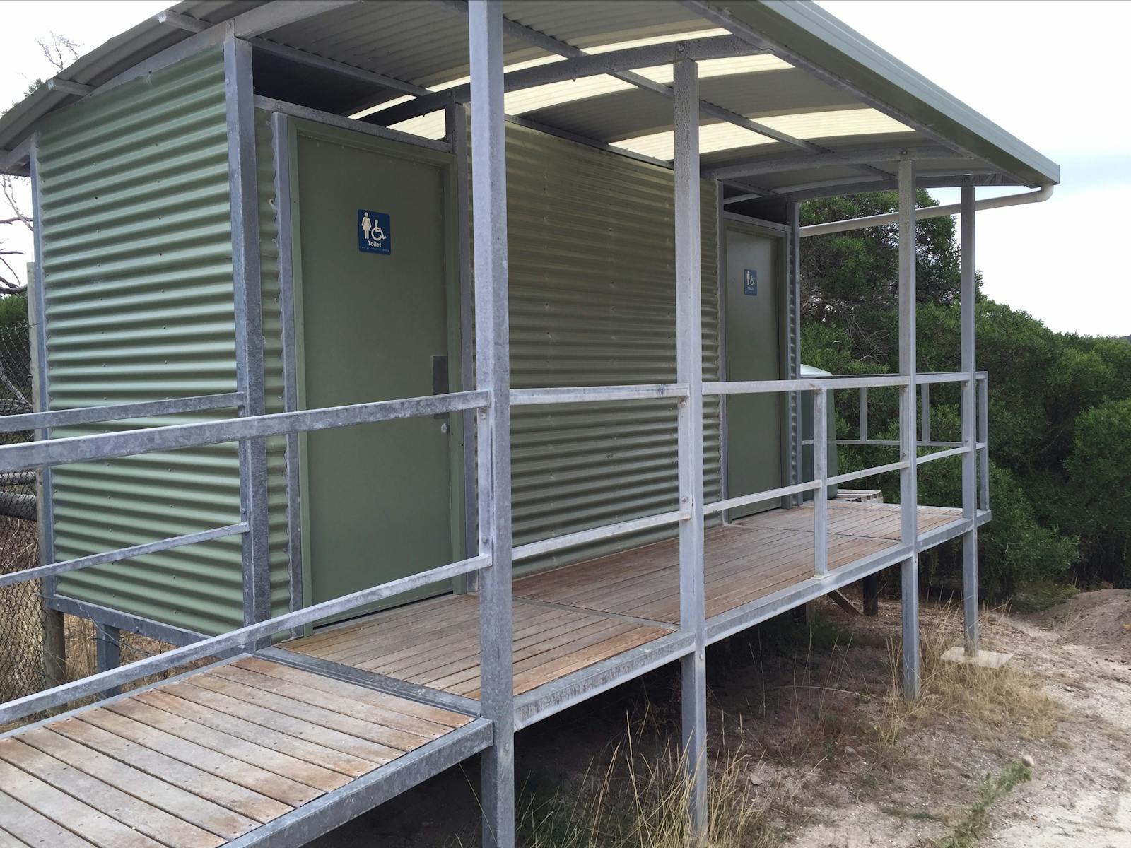 Facilities at Allport Beach Flinders Island Tasmania