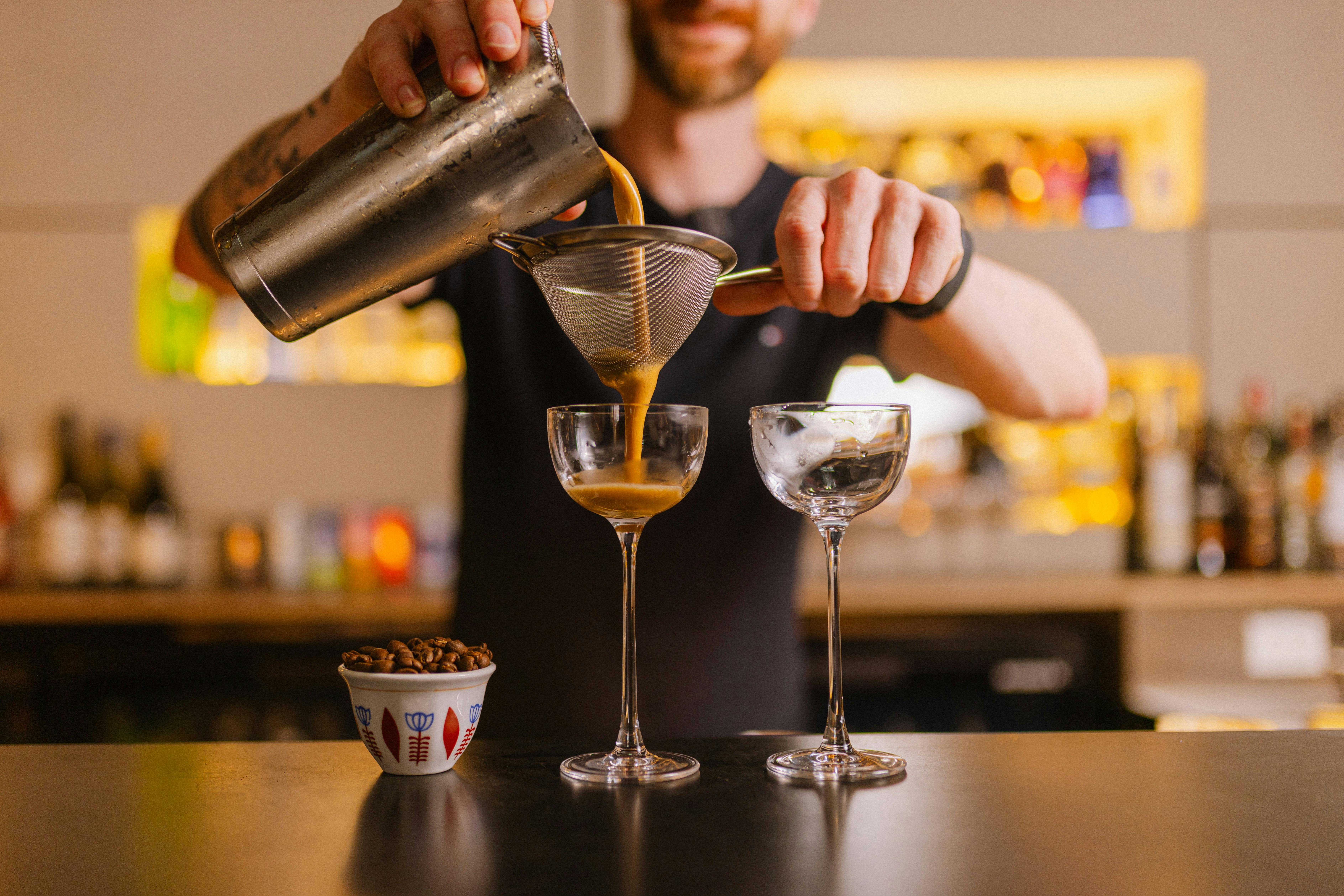 Espresso Martinis at Tatler Lane