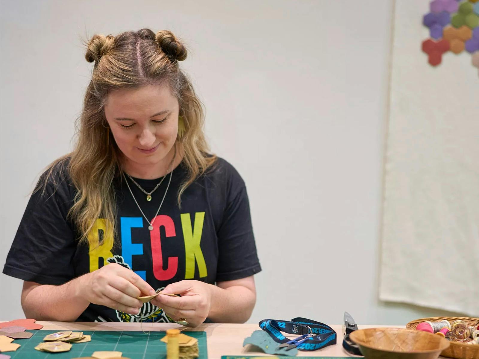 Stitch and Resist with Carly Snoswell