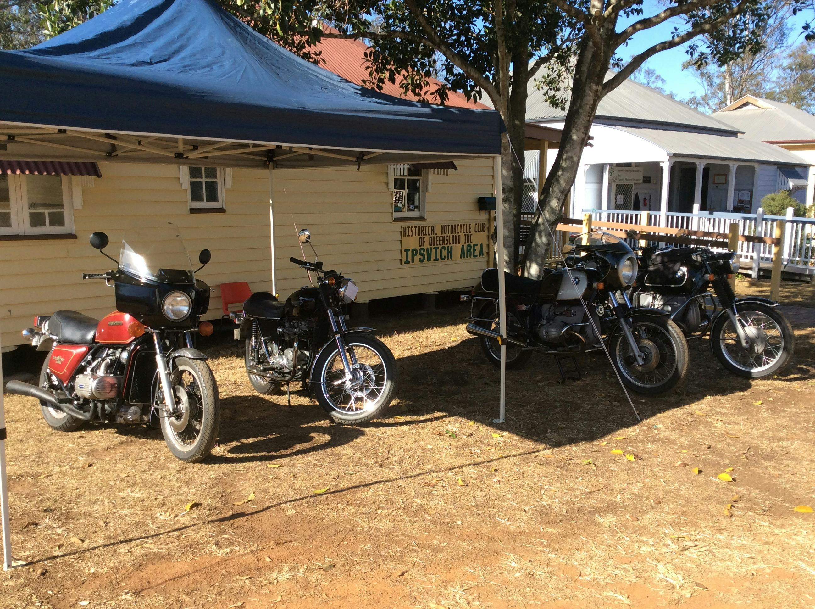 Motorcycles from yesteryear