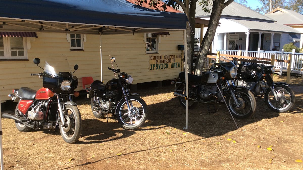 Motorcycles from yesteryear
