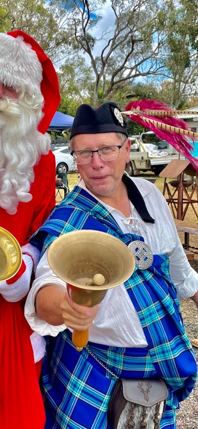 Santa and Hall Town Crier