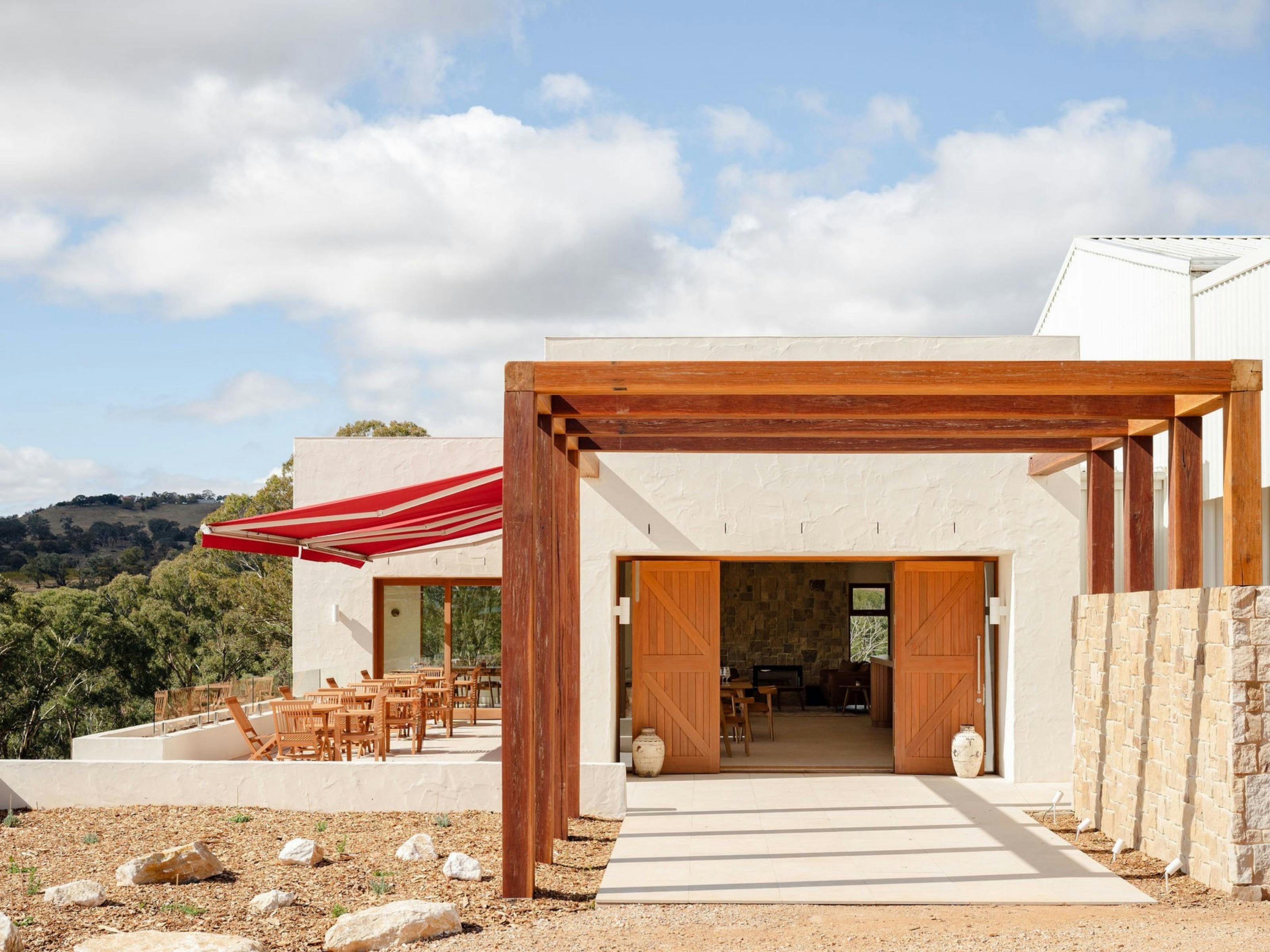 카노볼라스 와인 저장고 입구