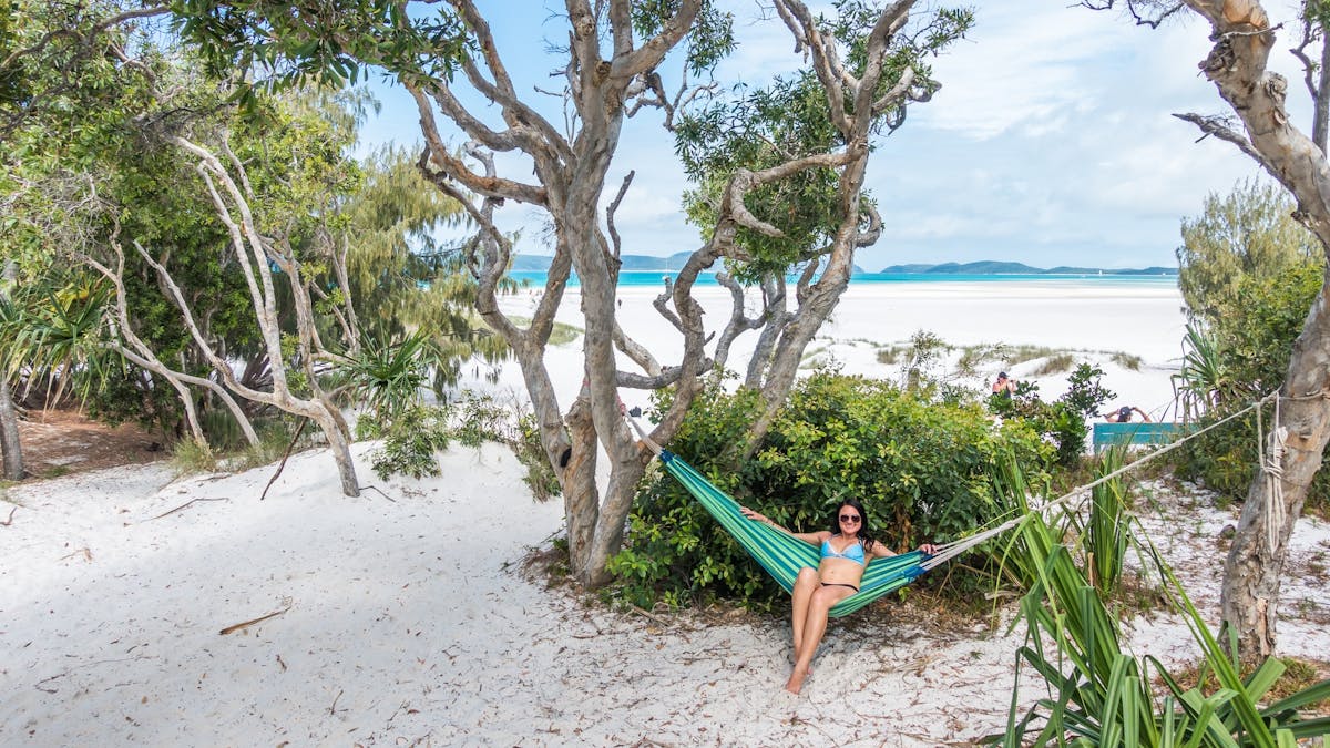 Whitehaven Beach - Hammock - Relaxing holiday