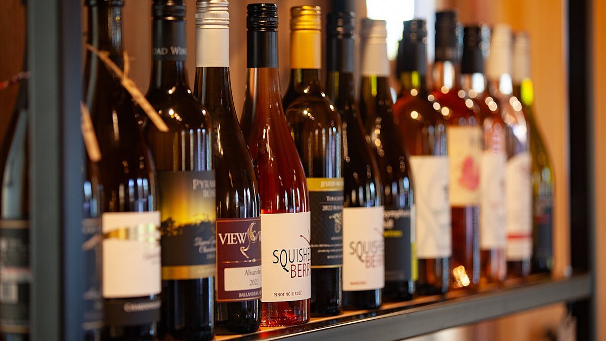 An amazing range of local wines, all in one convenient location