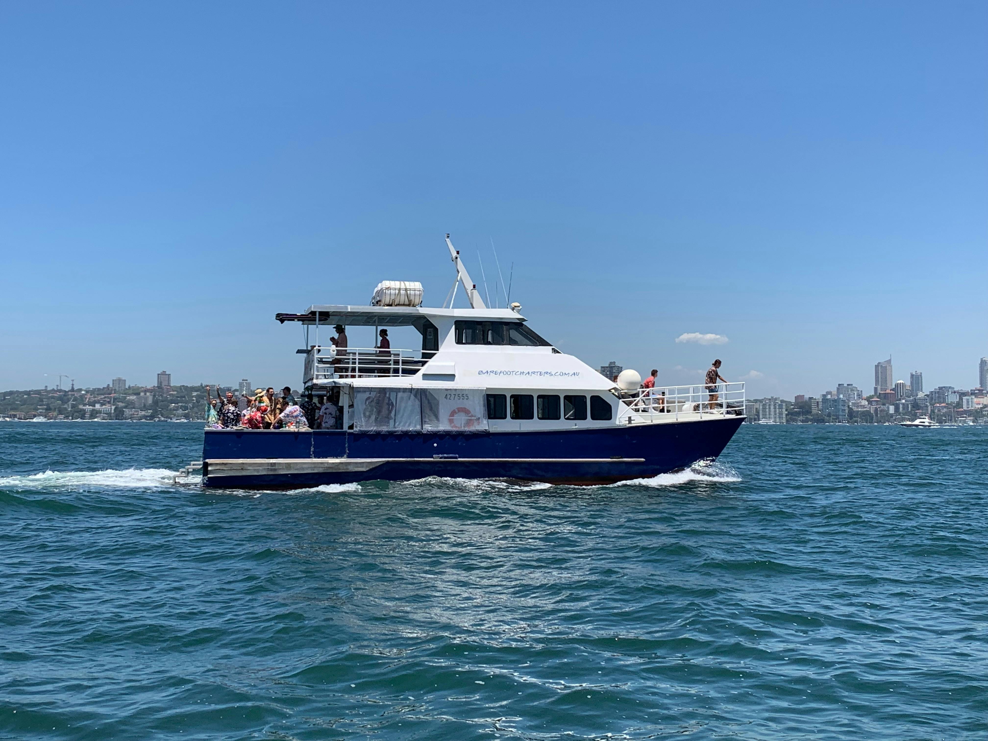 catamaran hire function boat Boatique Sydney