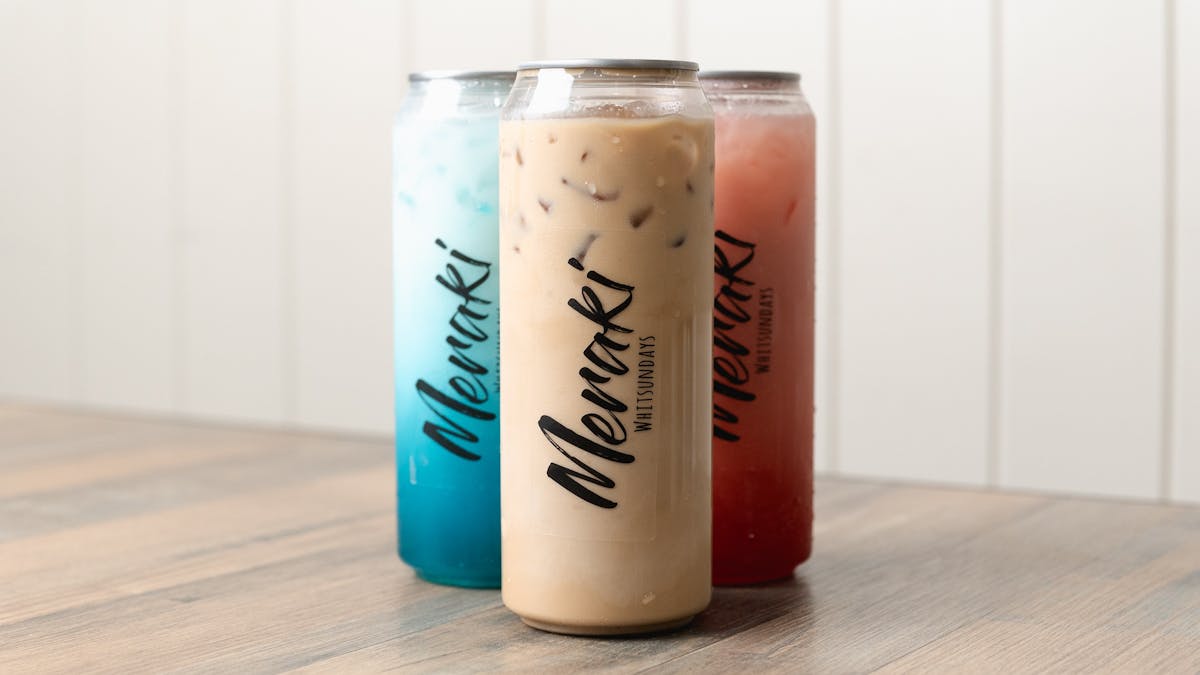 canned iced lattes and dirty sodas
