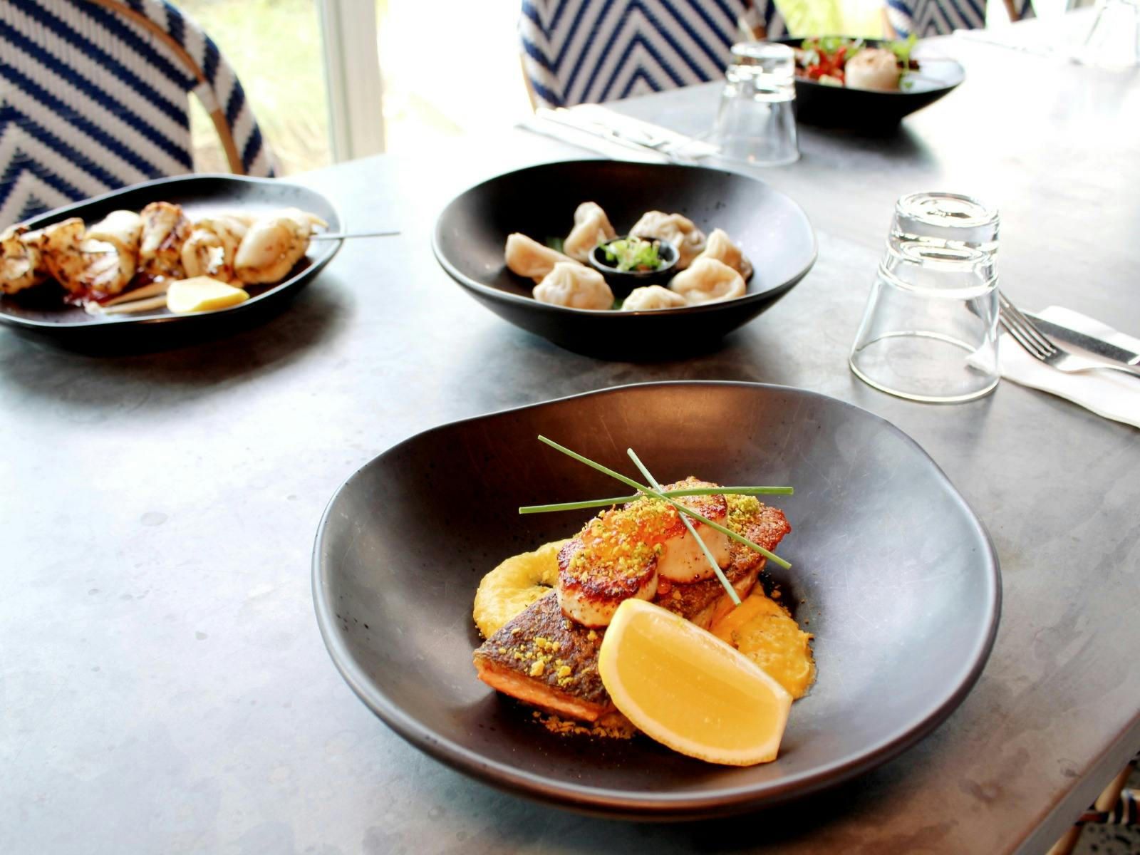 modern street food cuisine