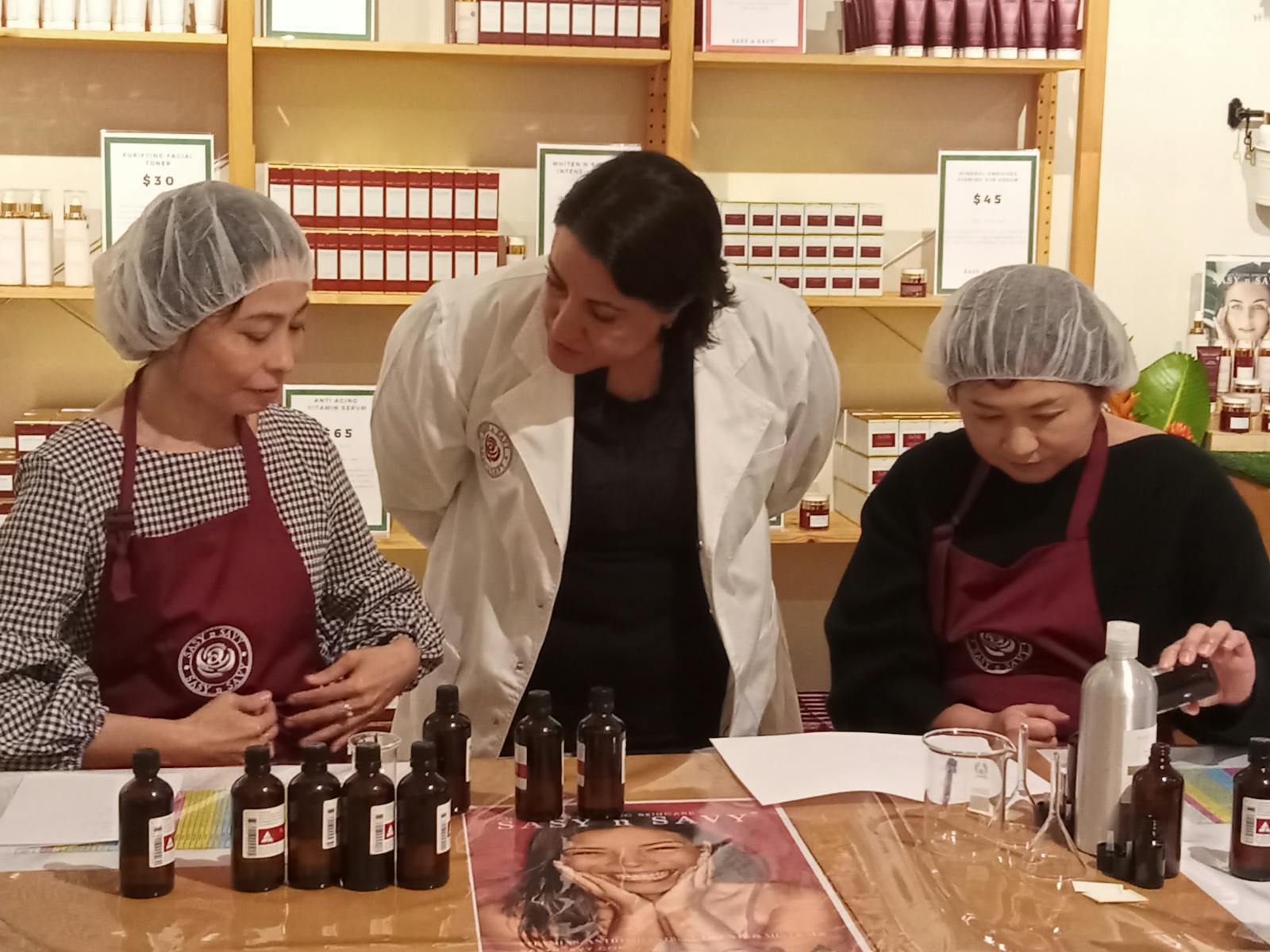 Aromatherapy Skincare workshop Apothecary