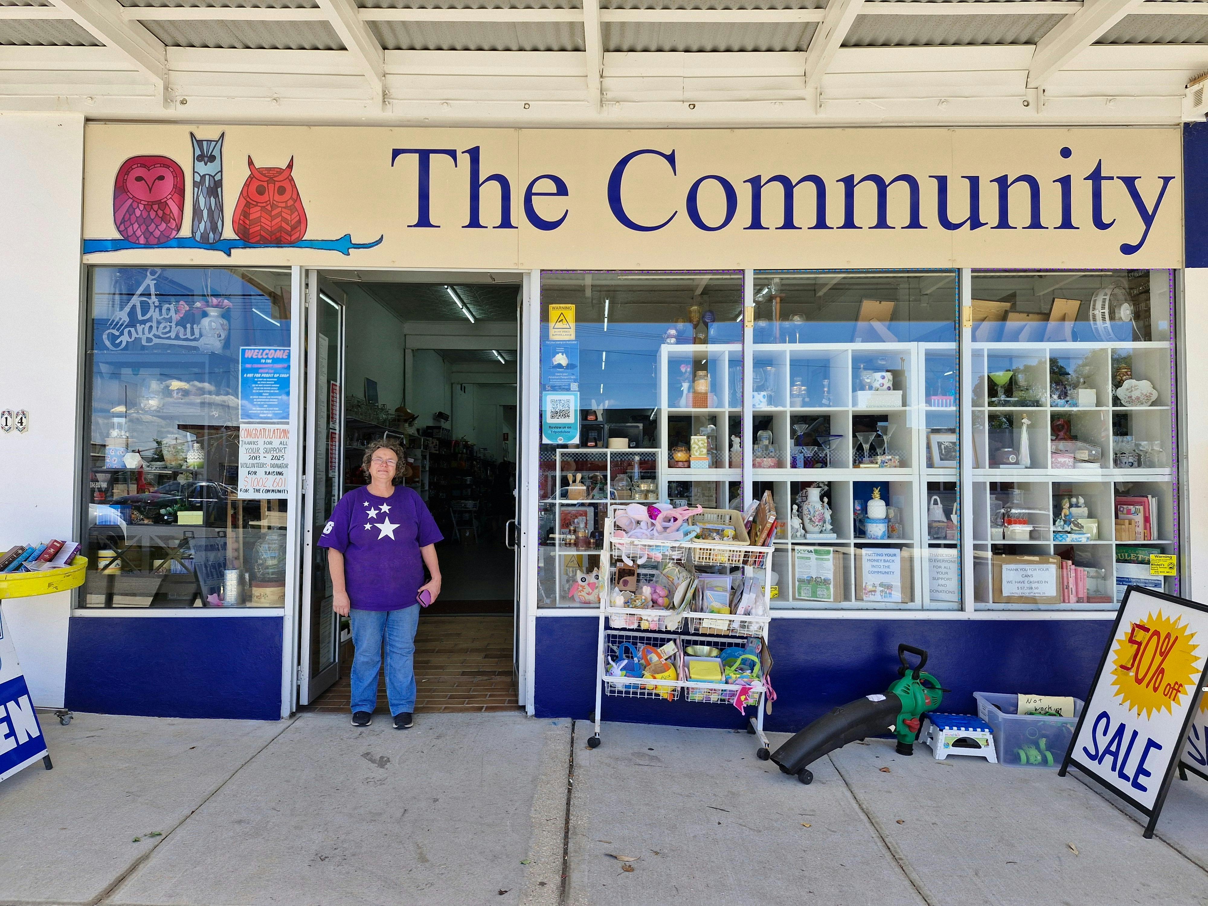 Front of Kandos Community Charity Shop