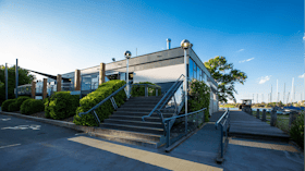 The Southern Cross Yacht Club rear entry