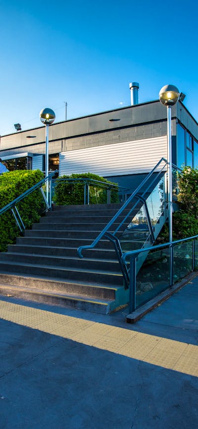 The Southern Cross Yacht Club rear entry