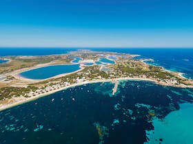 Aerial view of Rottnest Island