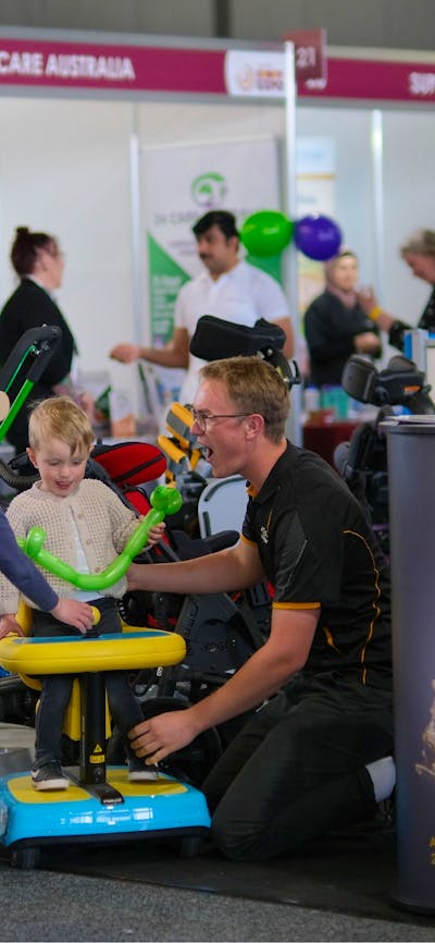 Crowd shot of the Canberra Disability Expo 2023