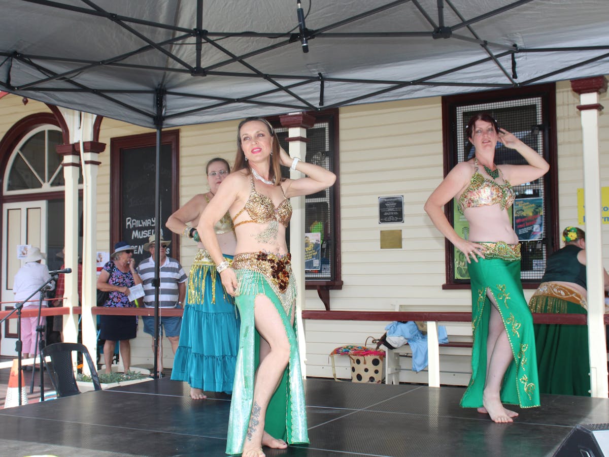 Wattle Day Festival 2021 performers - Sabaya Belly Dancers