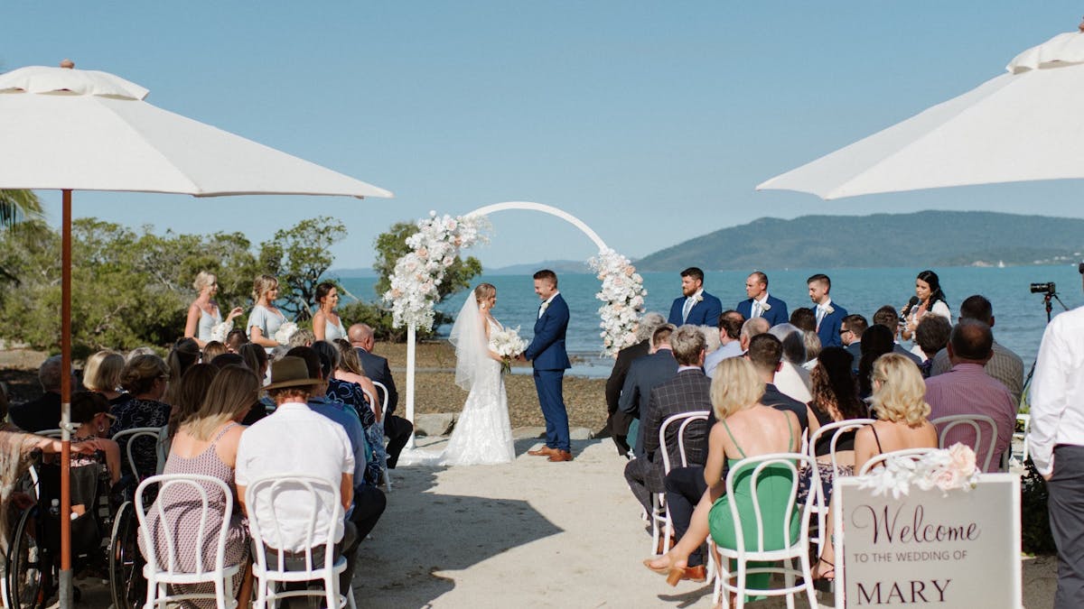 Weddings on the Freedom Shores Beach