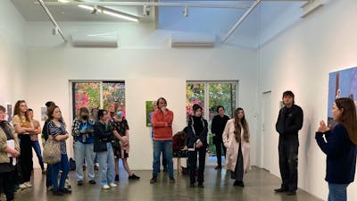 Artist talk, 2023 at ANCA Gallery