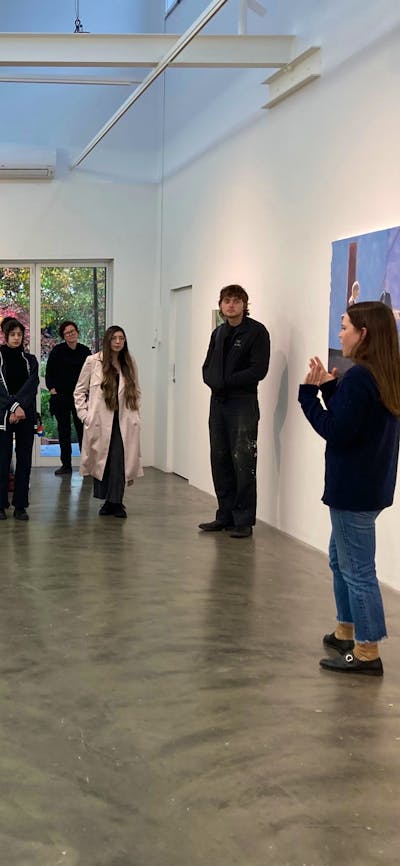 Artist talk, 2023 at ANCA Gallery