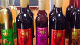 Homemade Liquors and Cherry Wine at the Wombat Cellars