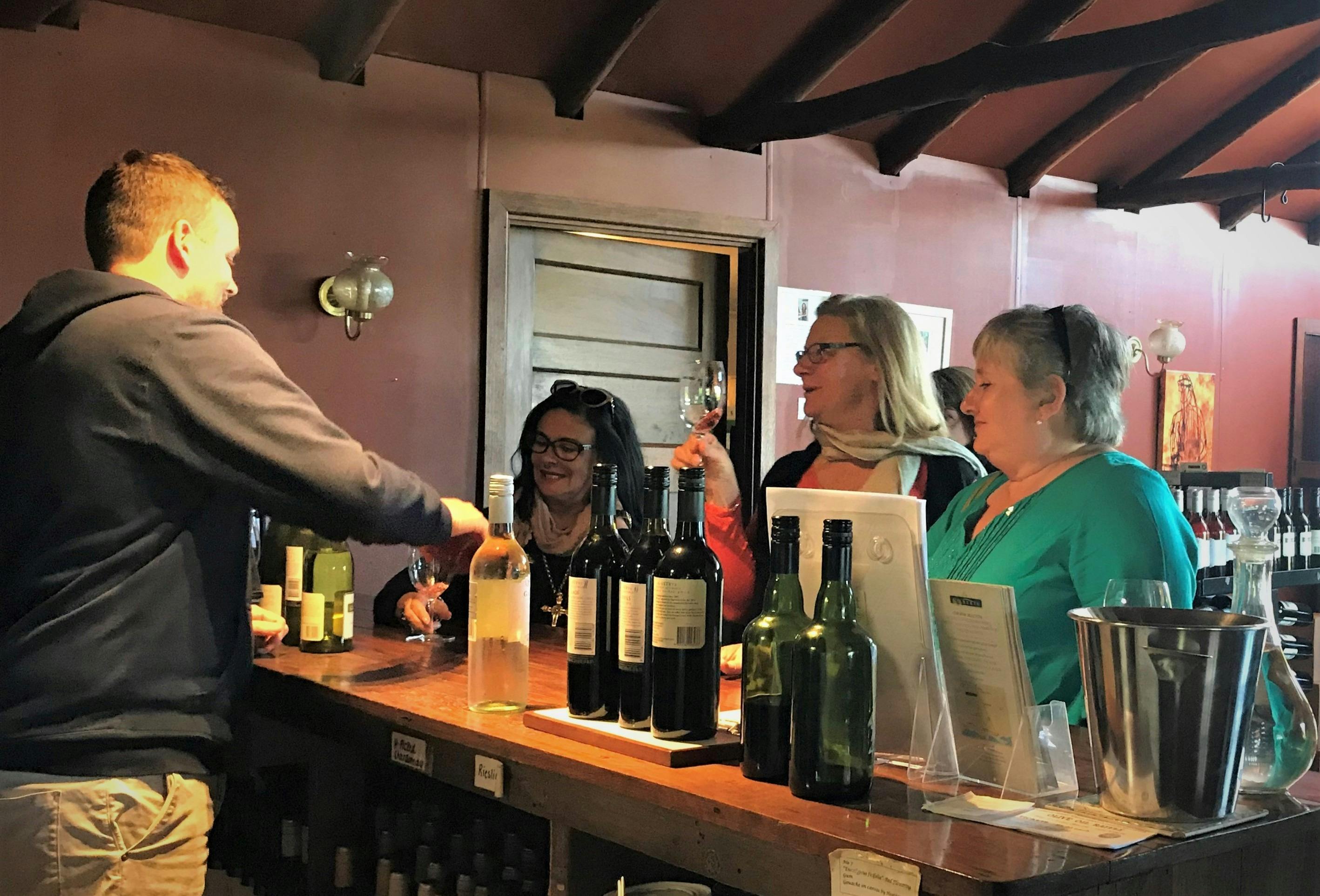 Gilberts Wines cellar door tasting