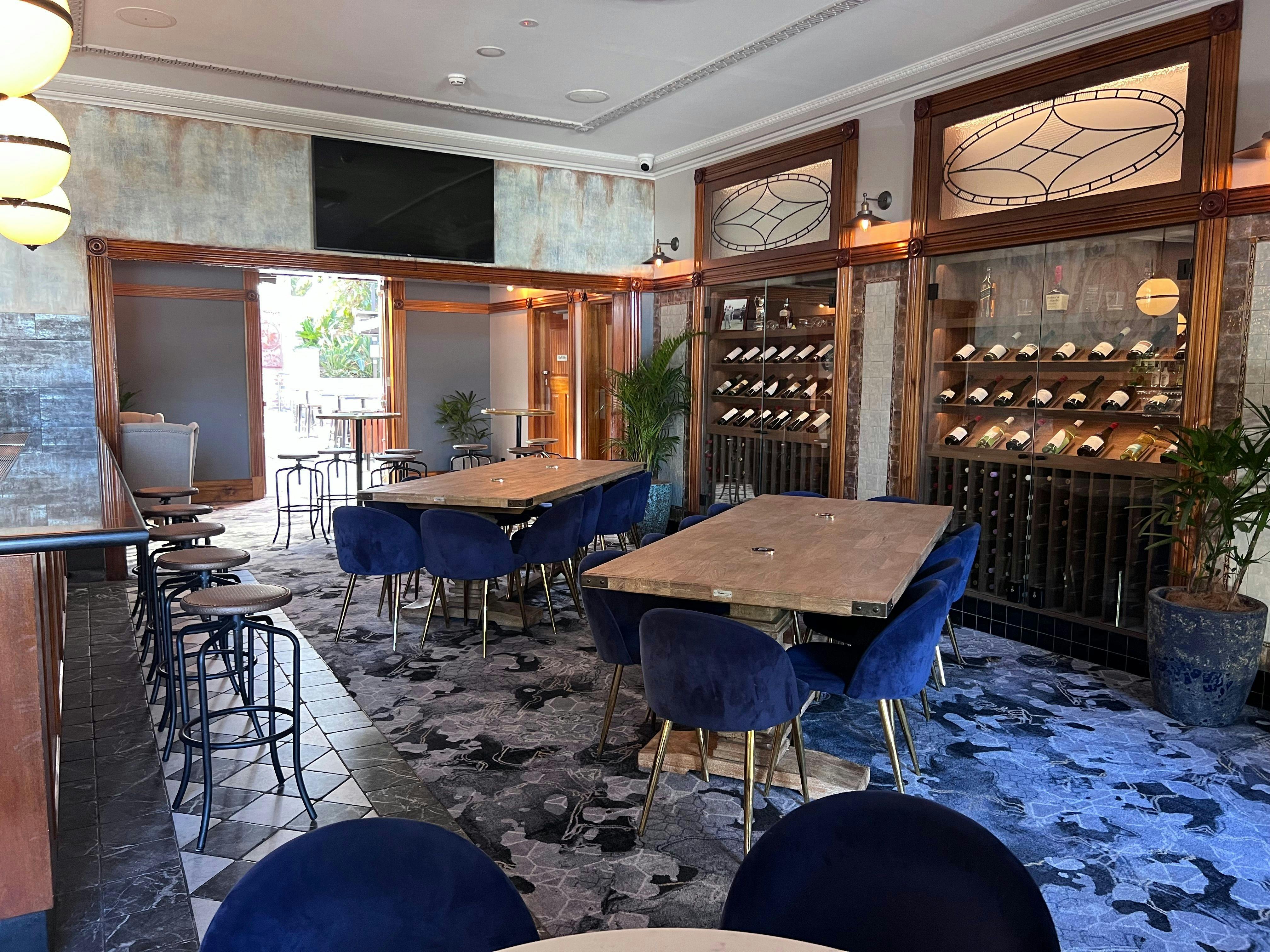 Private dining spaces