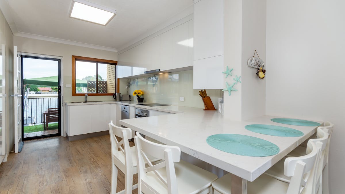 Dining and kitchen