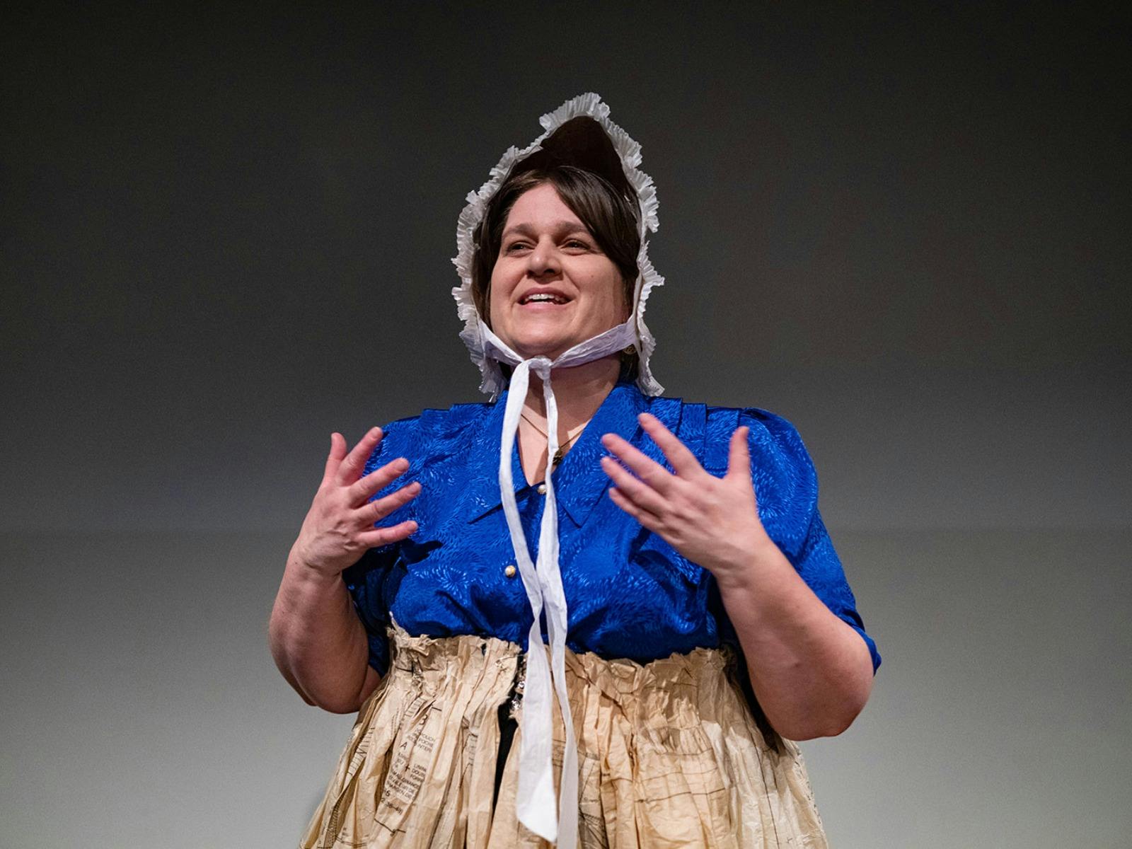 The Lydiard Street Soapbox, with The Ballarat Poetess