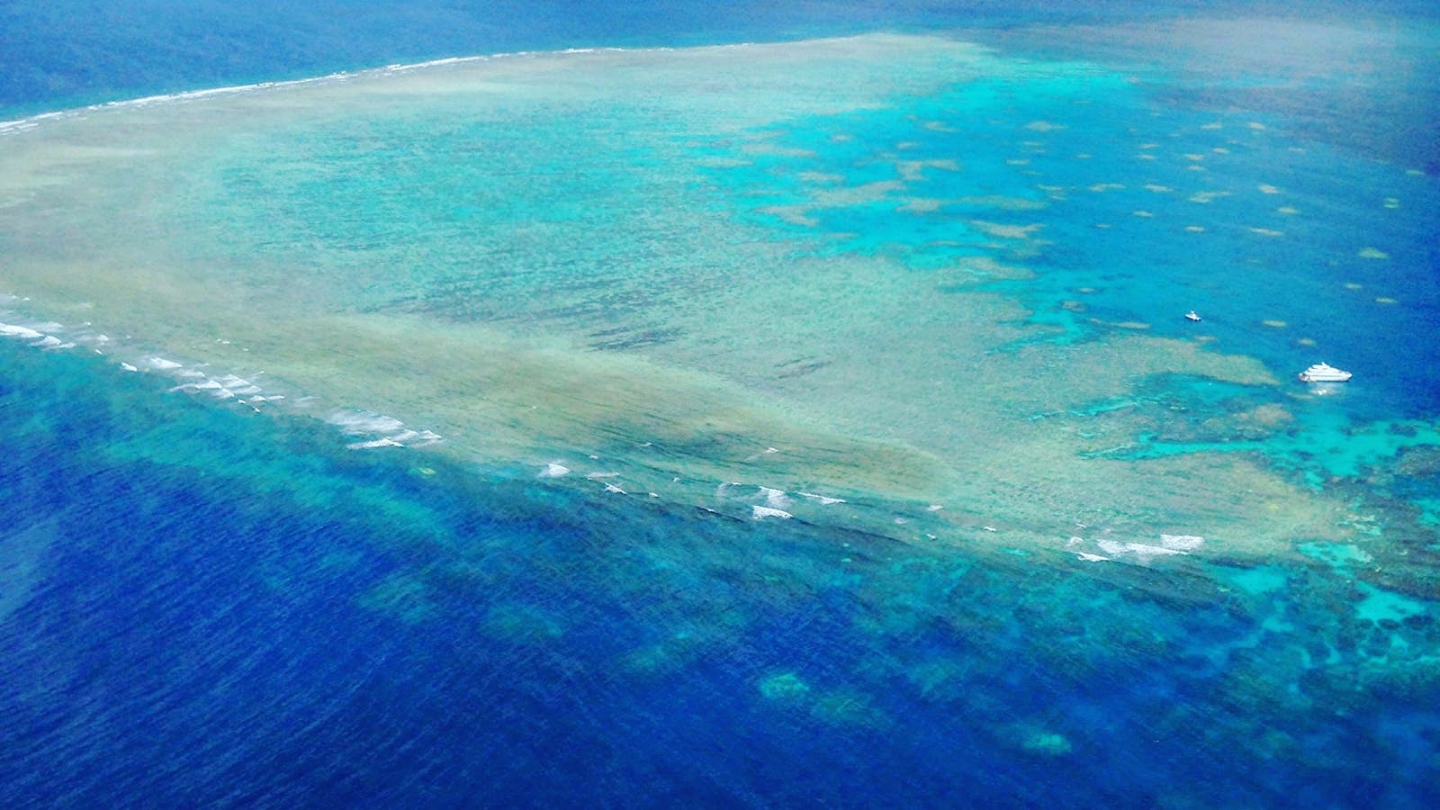 Paradise from the air