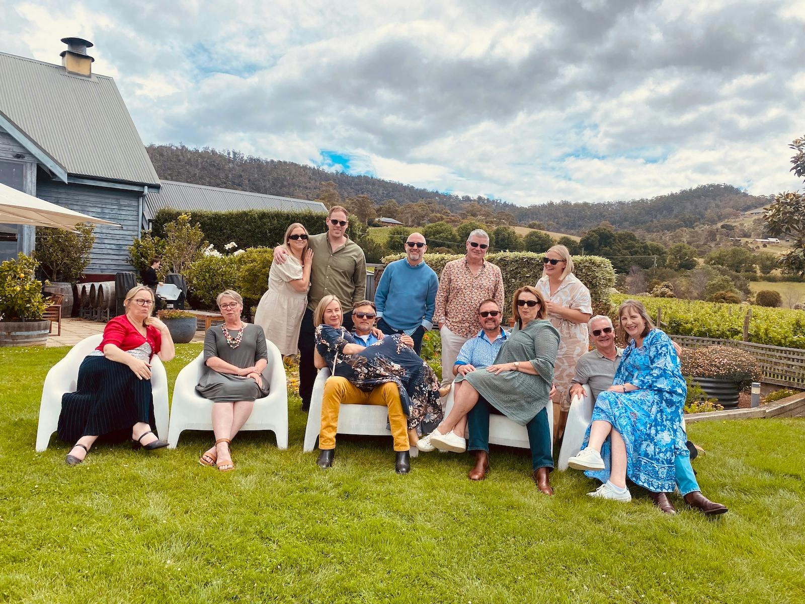 Lunch at Frogmore Creek Winery