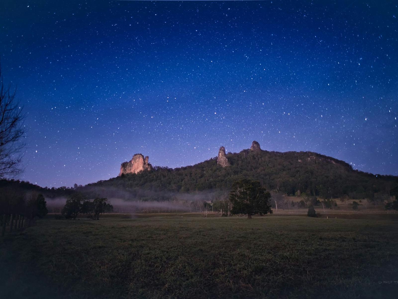 Nimbin Rocks By Night