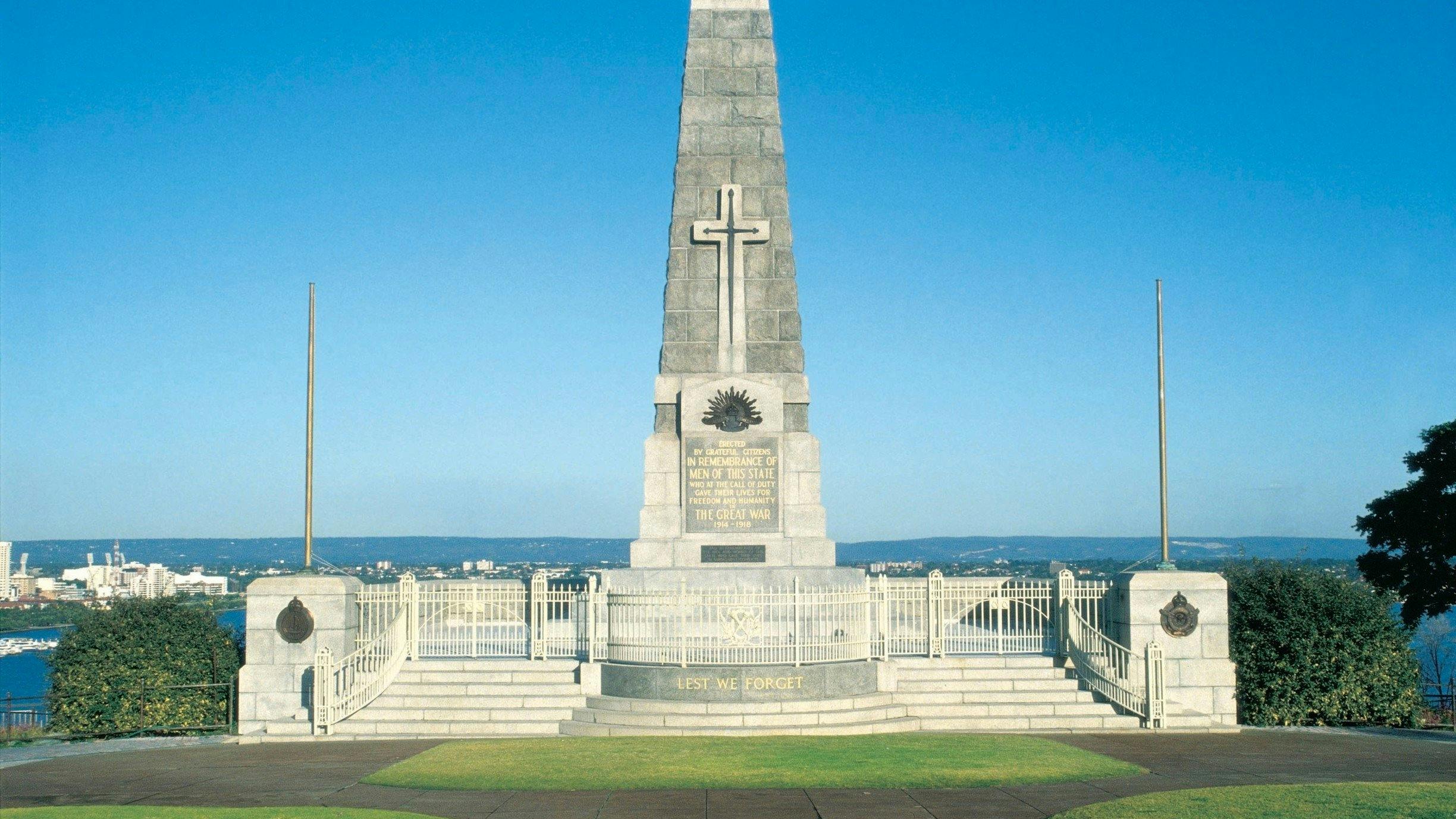 国家の戦争記念碑 State War Memorial キングスパーク Kings Park Attraction Tourism Western Australia