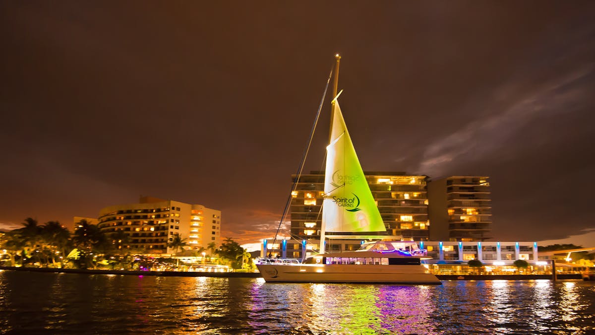 Spirit of Cairns dinner cruise sailing