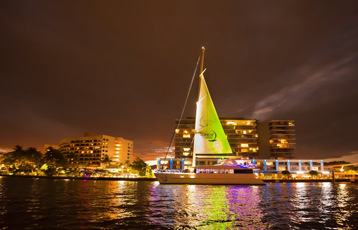 Spirit of Cairns dinner cruise sailing