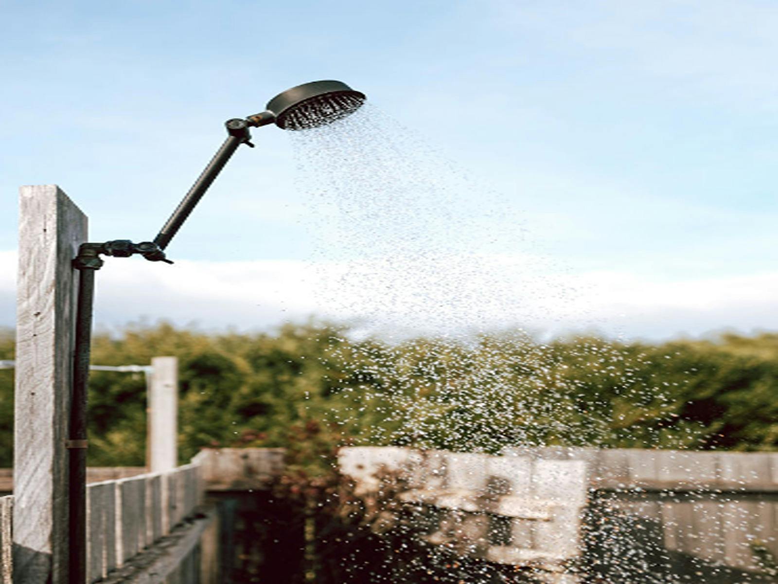 Outdoor shower