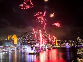 Australia Day Fireworks Dinner Cruise Vagabond Spirit Cover Image