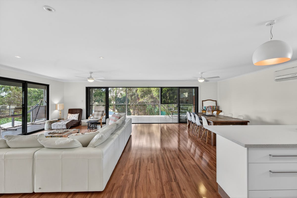 Swell Beach House Second Valley - Lounge with Views