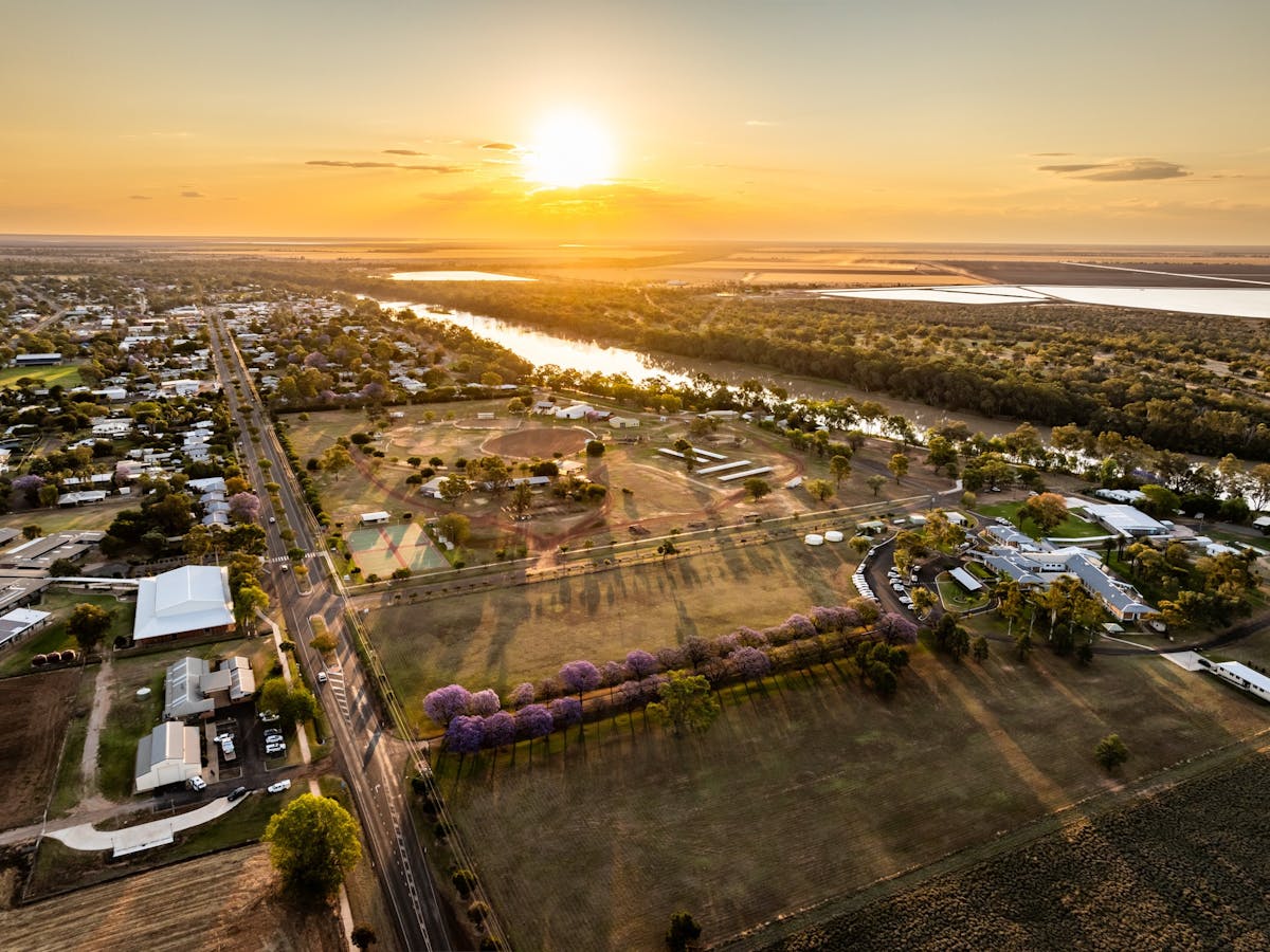 st george ariel shot
