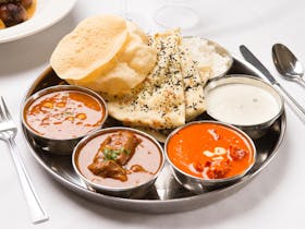 Northern Indian Tandoori and Modern Australian cuisine available