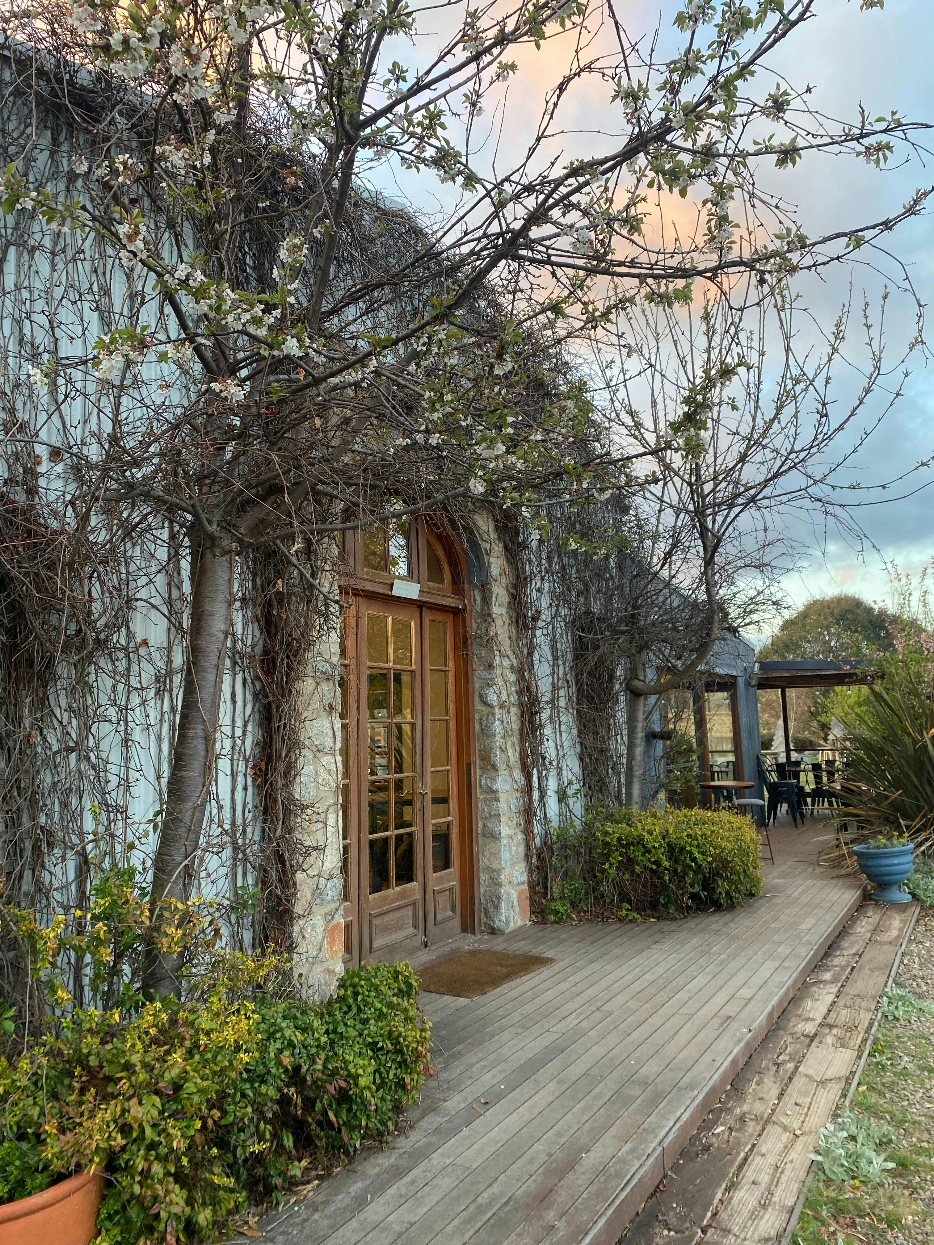 Entrance to the Brewery - In Winter