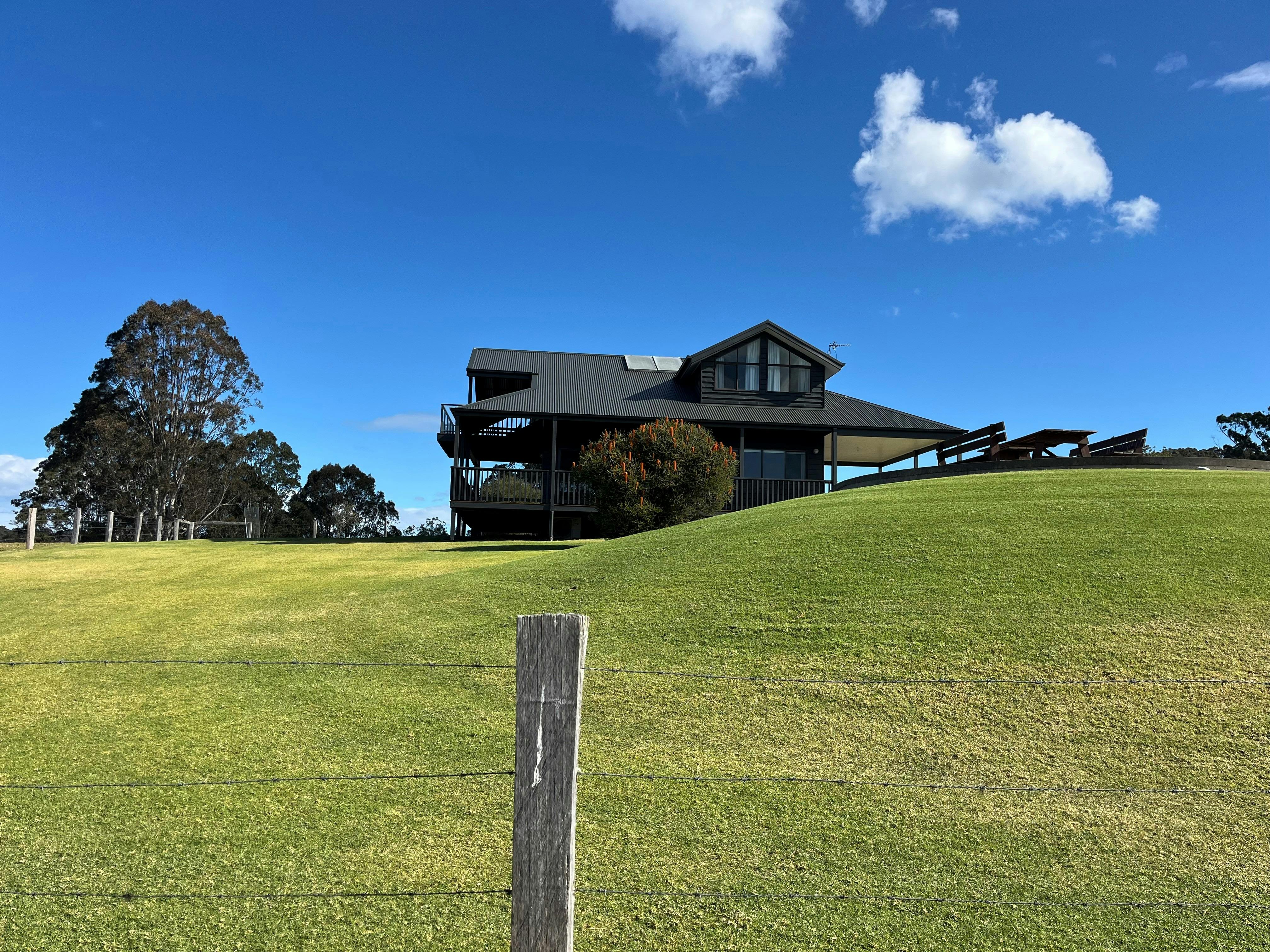 Two-storey Cottage, View over Wagonga Inlet