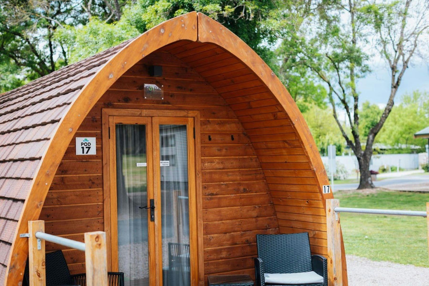 Park Pod Exterior view with doors closed