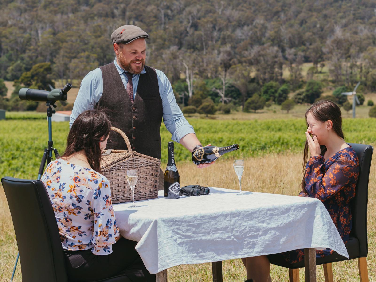 A guided tasting experience, accompanied by the Cellar Door Manager and Flinders the Dog.