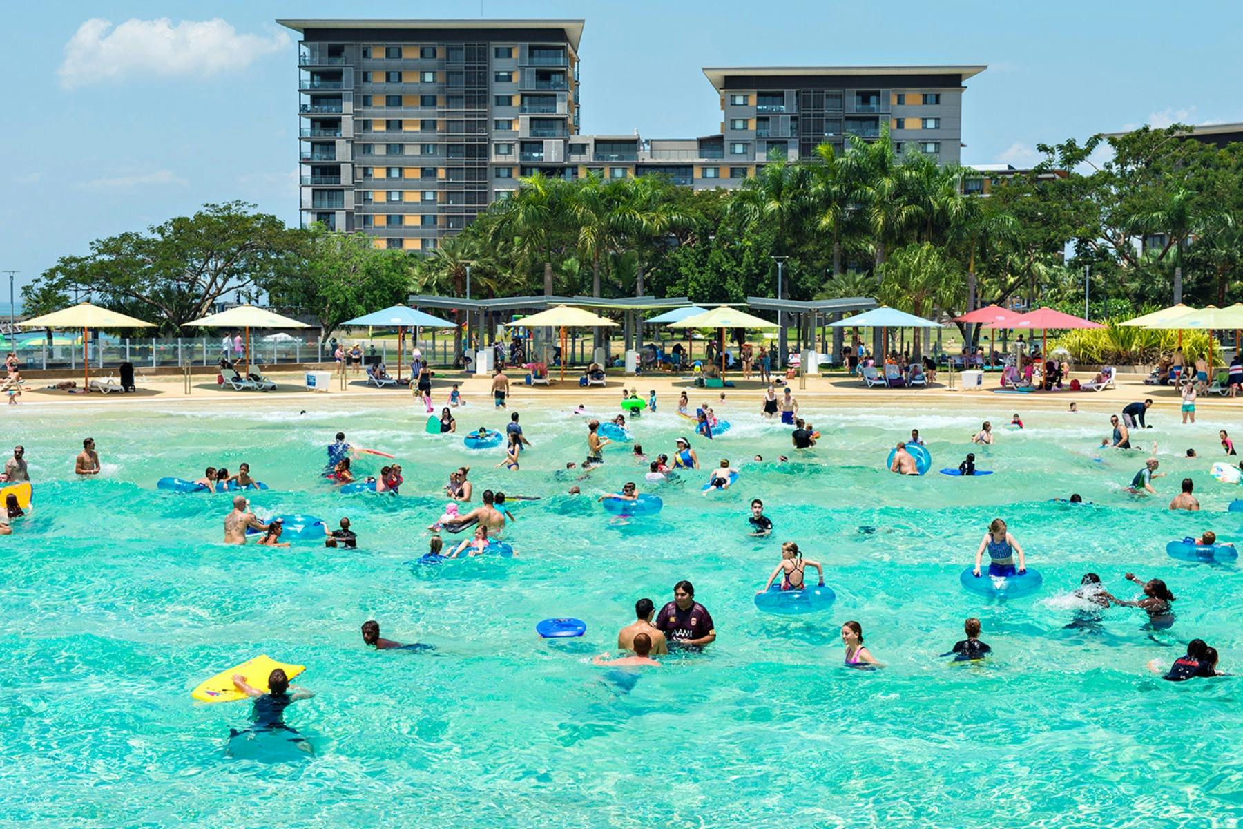 Make a splash in the Wave Lagoon!
