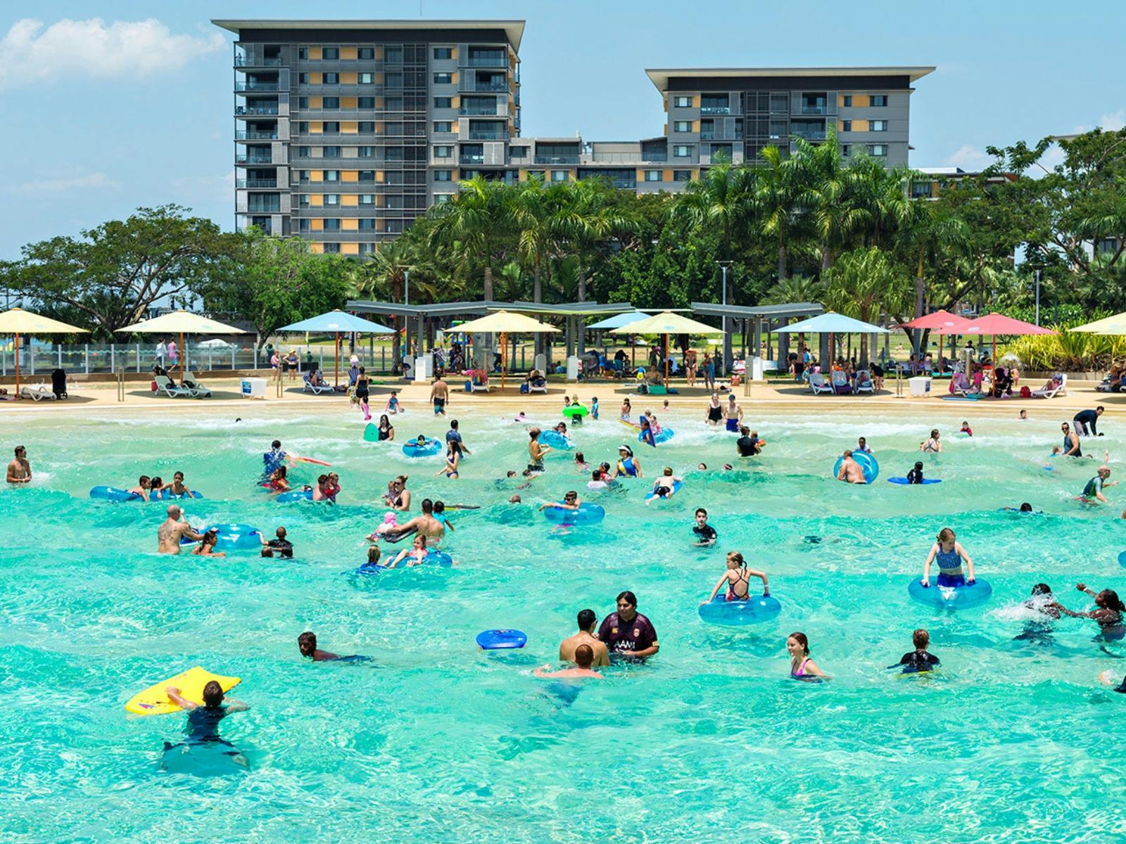 Make a splash in the Wave Lagoon!