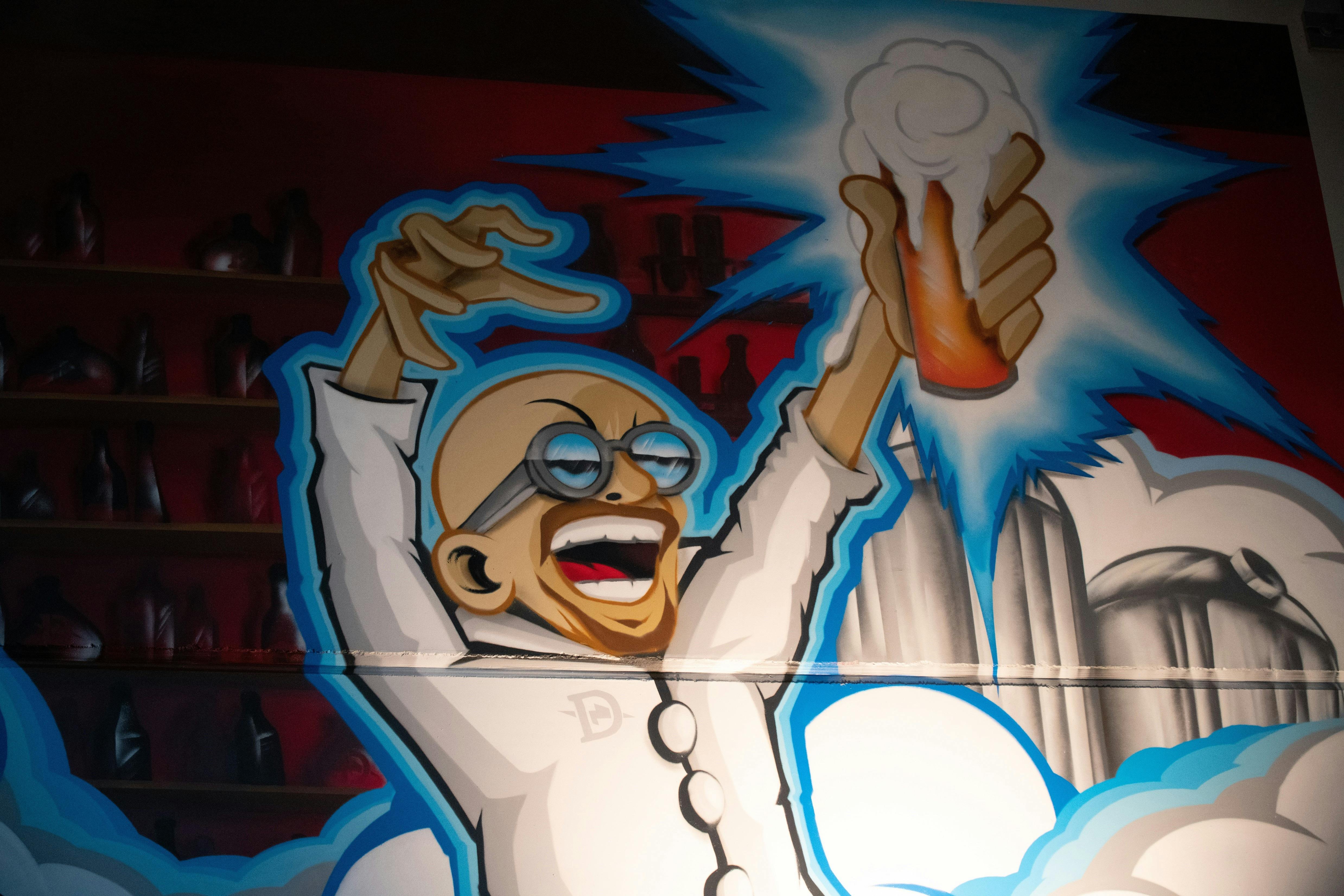Artwork and fun at Dainton Brewery and Taphouse